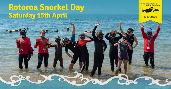 Rotoroa Snorkel Day eventbanner 2023