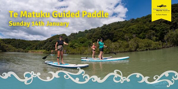 Te Matuku Guided Paddle Event Banner 1